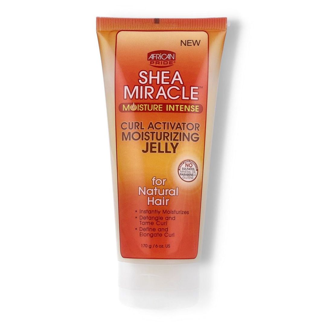 African Pride Shea Miracle Moisture Intense Curl Activator Moisturizing Jelly 170g