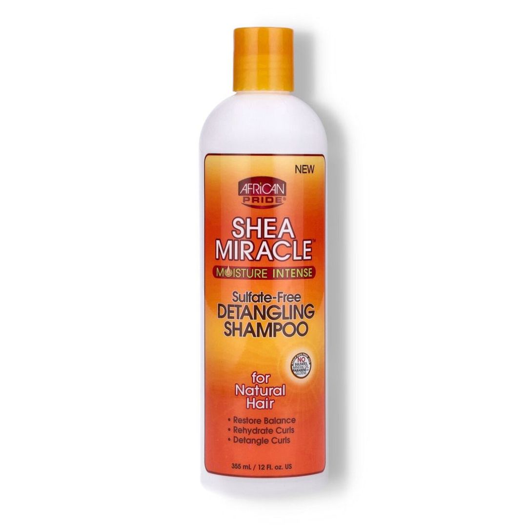 African Pride Shea Miracle Detangling Shampoo 355ml
