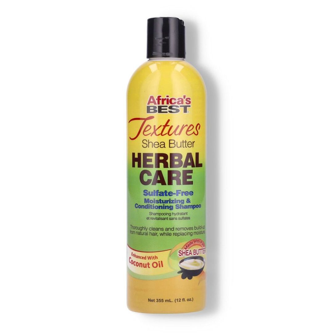 Africa's Best Textures Herbal Care Moisturizing & Conditioning Shampoo - 355ml