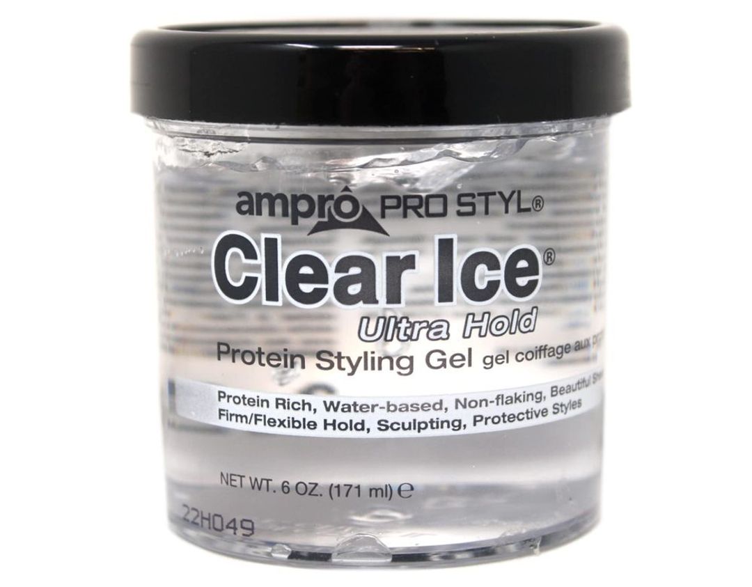 Ampro Pro Styl Clear Ice Ultra Hold Protein Styling Gel - 6oz