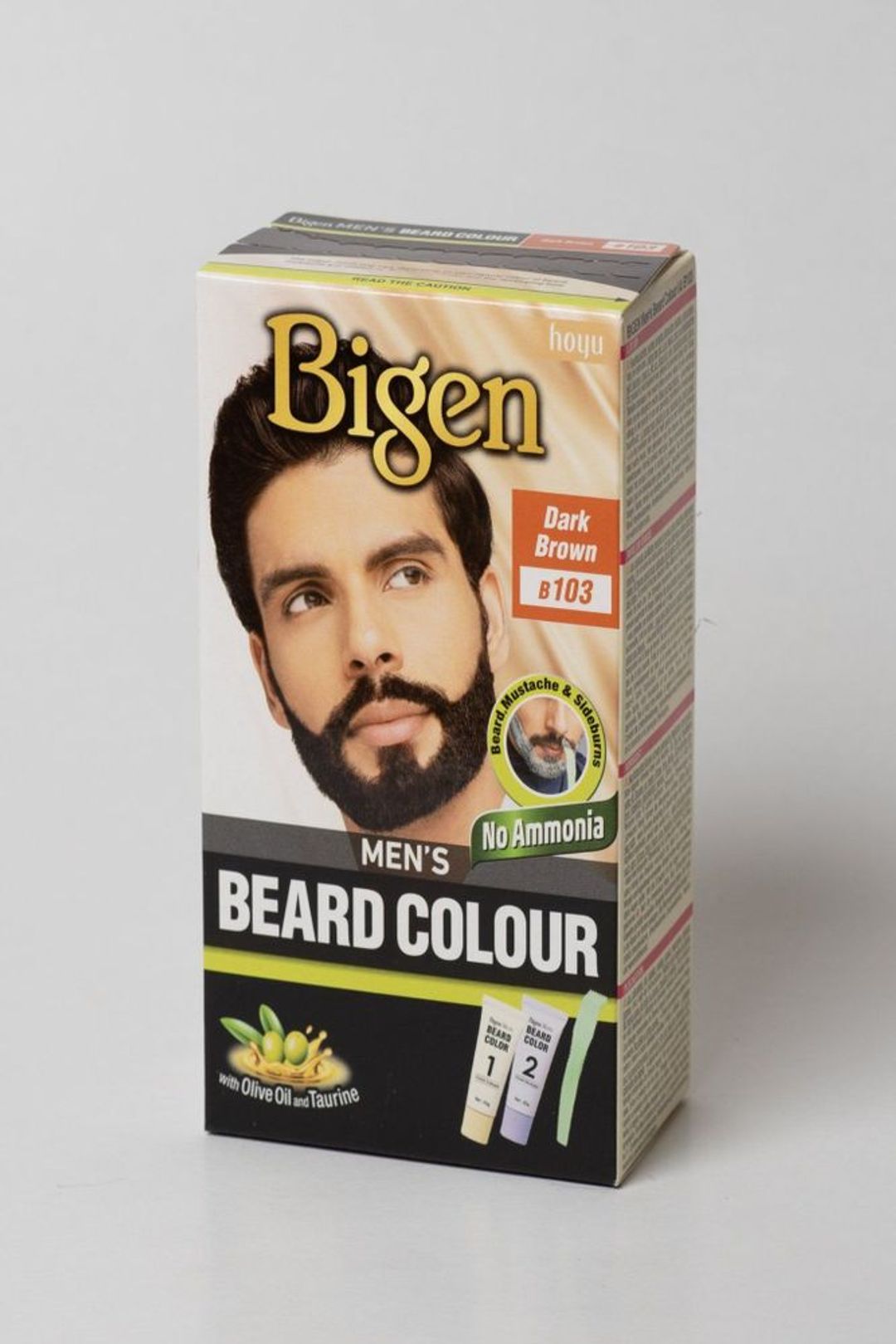 Bigen Men's Beard Colour - Dark Brown B103