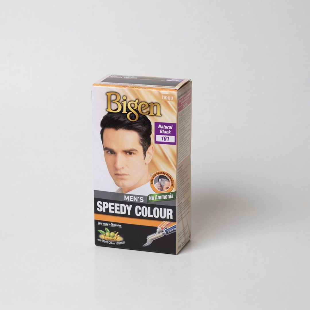 Bigen Men's Speedy Colour - Natural Black 101