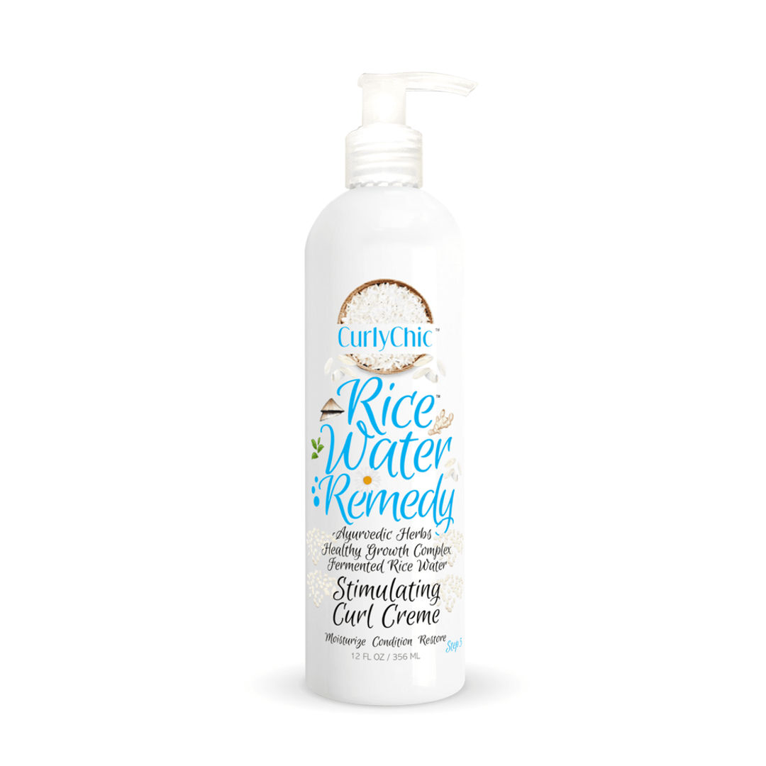 CurlyChic Rice Water Remedy Leave-In Conditioner - 8oz