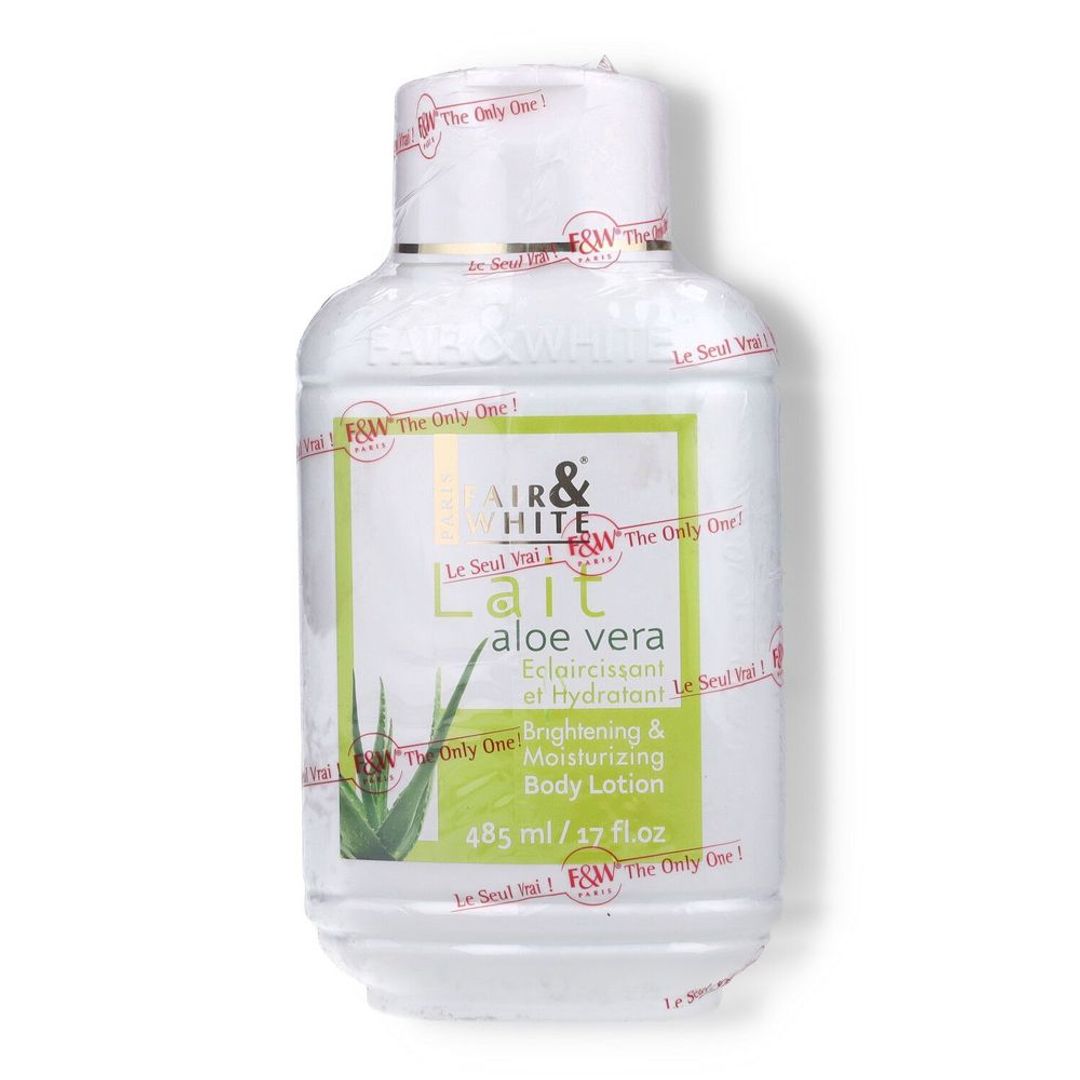 Fair & White Original Aloe Vera Brightening & Moisturizing Body Lotion - 485ml