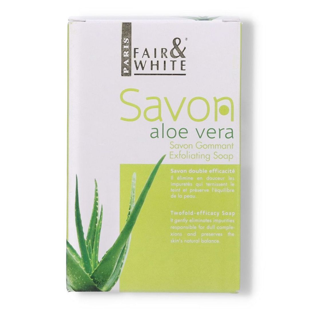 Fair & White Original Aloe Vera Savon Gommant Exfoliating Soap - 200g