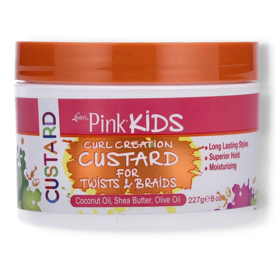 Luster's Pink Kids Curl Creation Custard For Twists & Braids - 227g