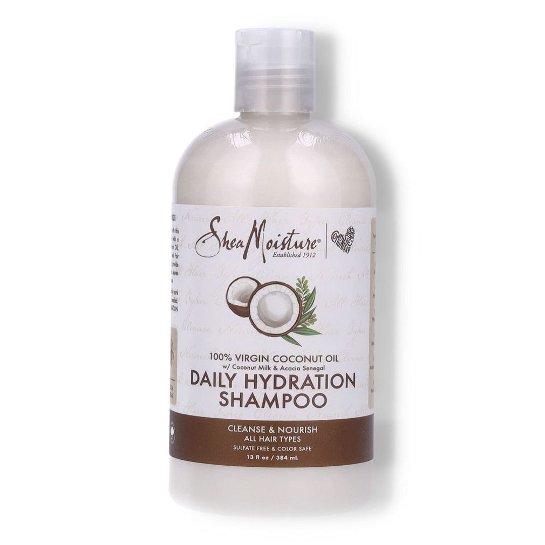 Shea Moisture 100% Virgin Coconut Oil Daily Hydration Shampoo - 13oz