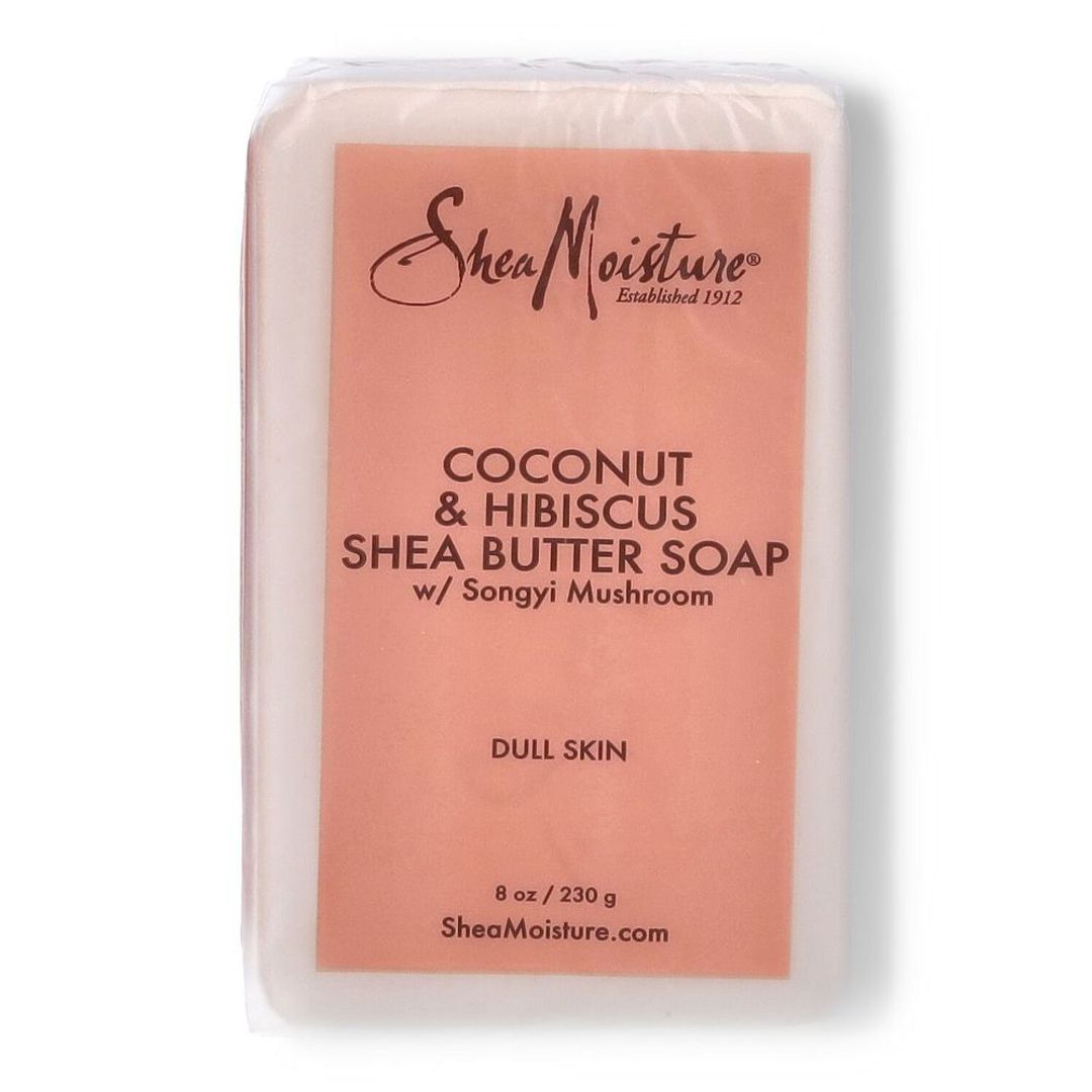 Shea Moisture Coconut & Hibiscus Shea Butter Soap - 8oz