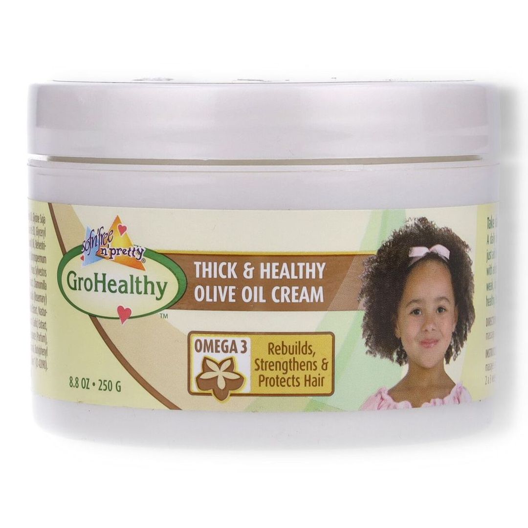 Sofn'Free N' Pretty GroHealthy Thick & Healthy Olive Oil Cream - 8.8oz