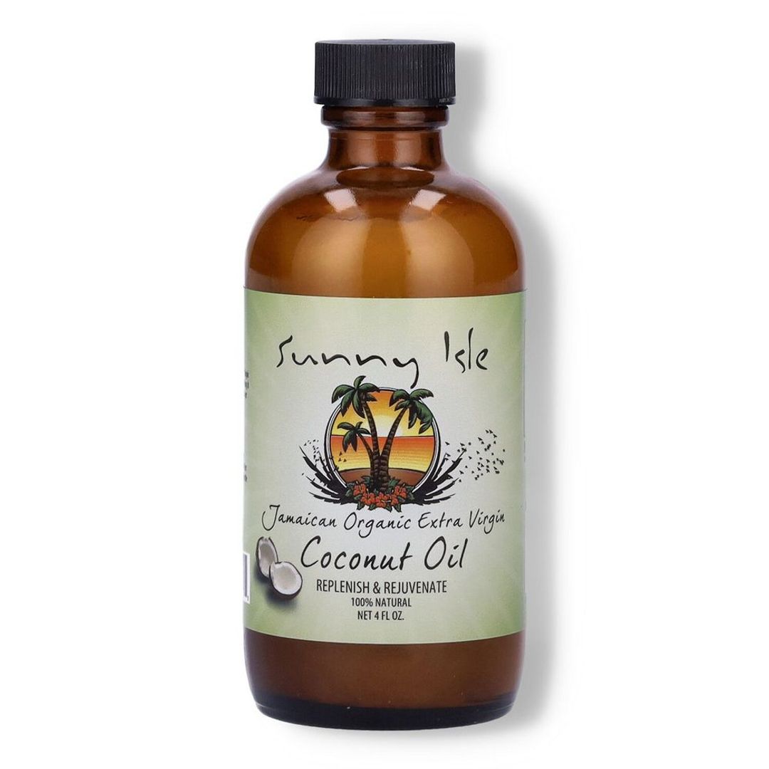 Sunny Isle Jamaican Organic Extra Virgin Coconut Oil - 4oz