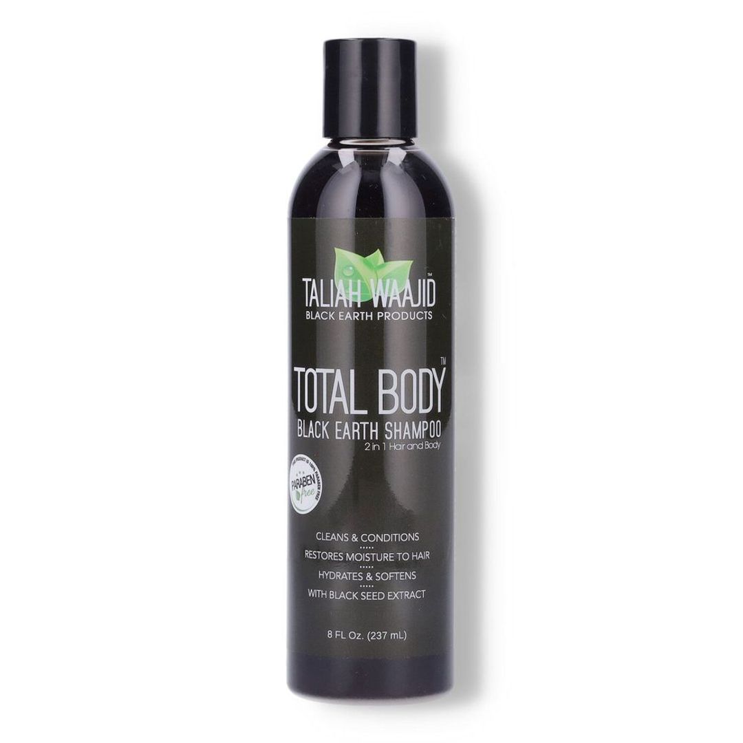 Taliah Waajid Total Body Natural Black Earth Shampoo - 8oz