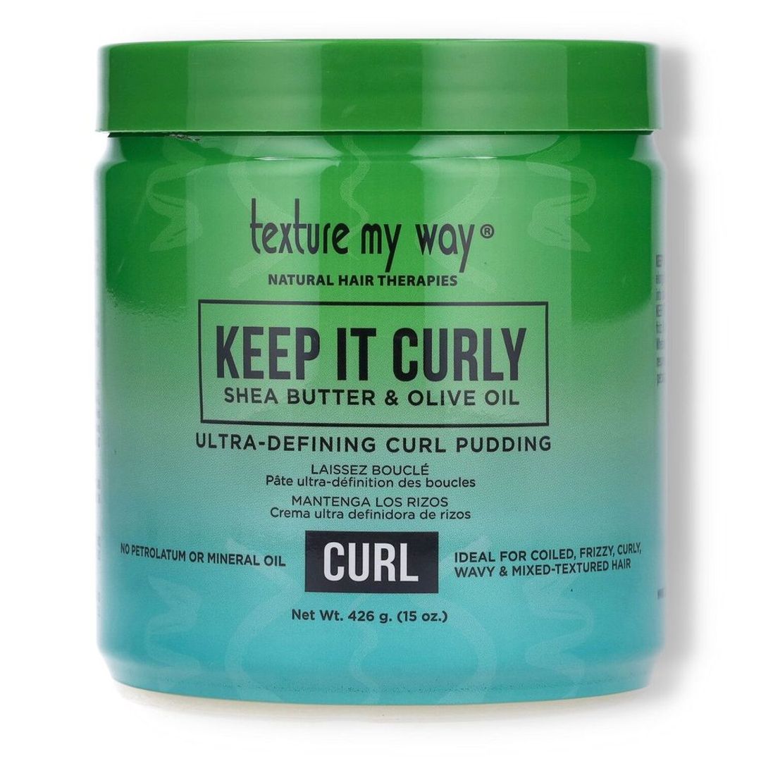 Texture My Way Keep It Curly Ultra Defining Curl Pudding - 15oz