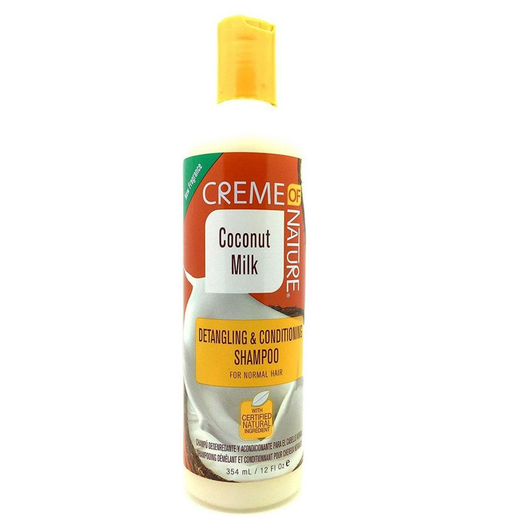 Creme Of Nature Coconut Milk Detangling & Conditioning Shampoo - 12oz