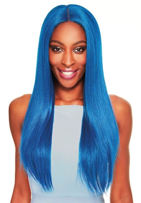Sleek Spotlight 101 Synthetic Diamond Wigs - Jet Black