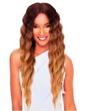 Sleek Spotlight 101 Synthetic Donna Wigs - Jet Black