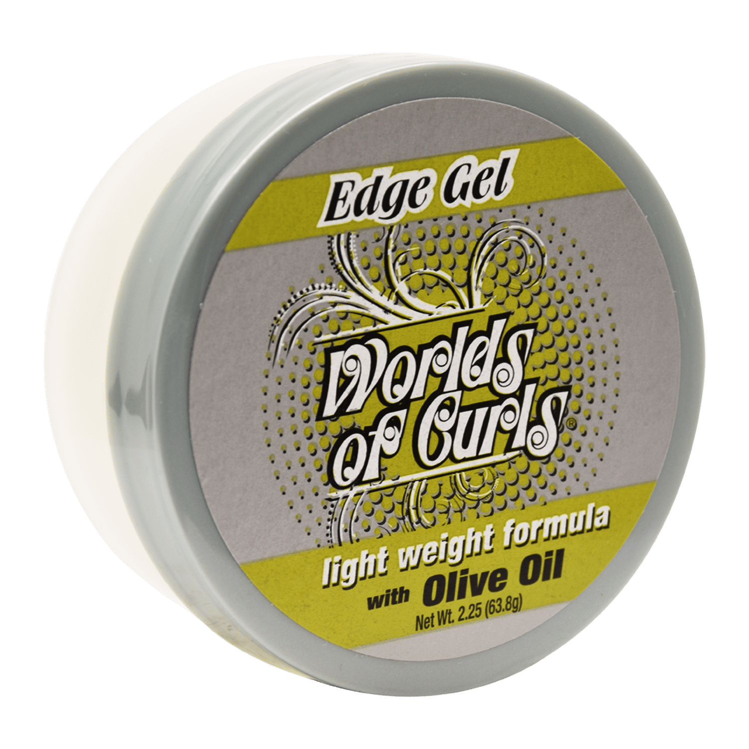 World Of Curls Edge Gel With Olive Oil - 2.25oz