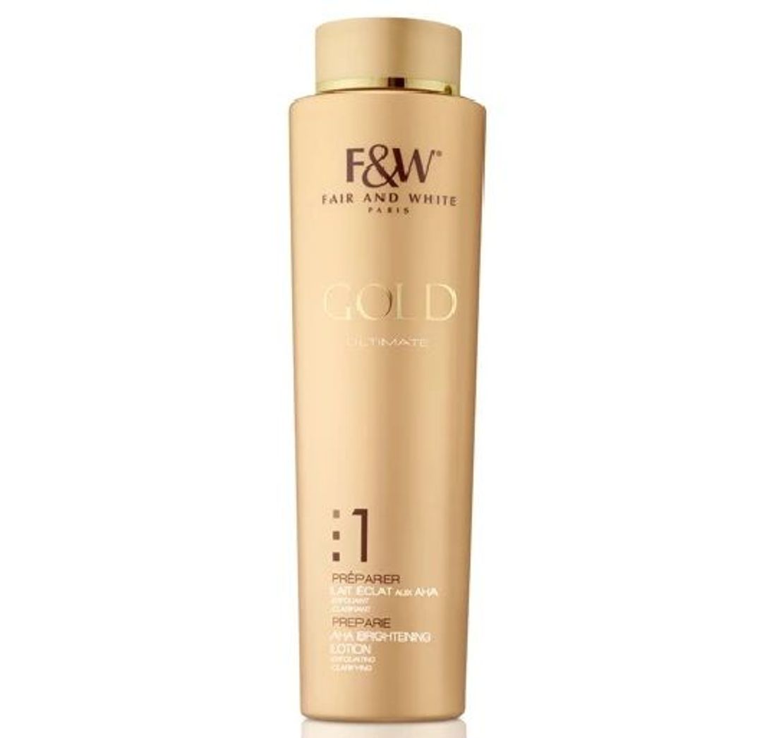 Fair & White Gold Aha Brightening Lotion - 350ml