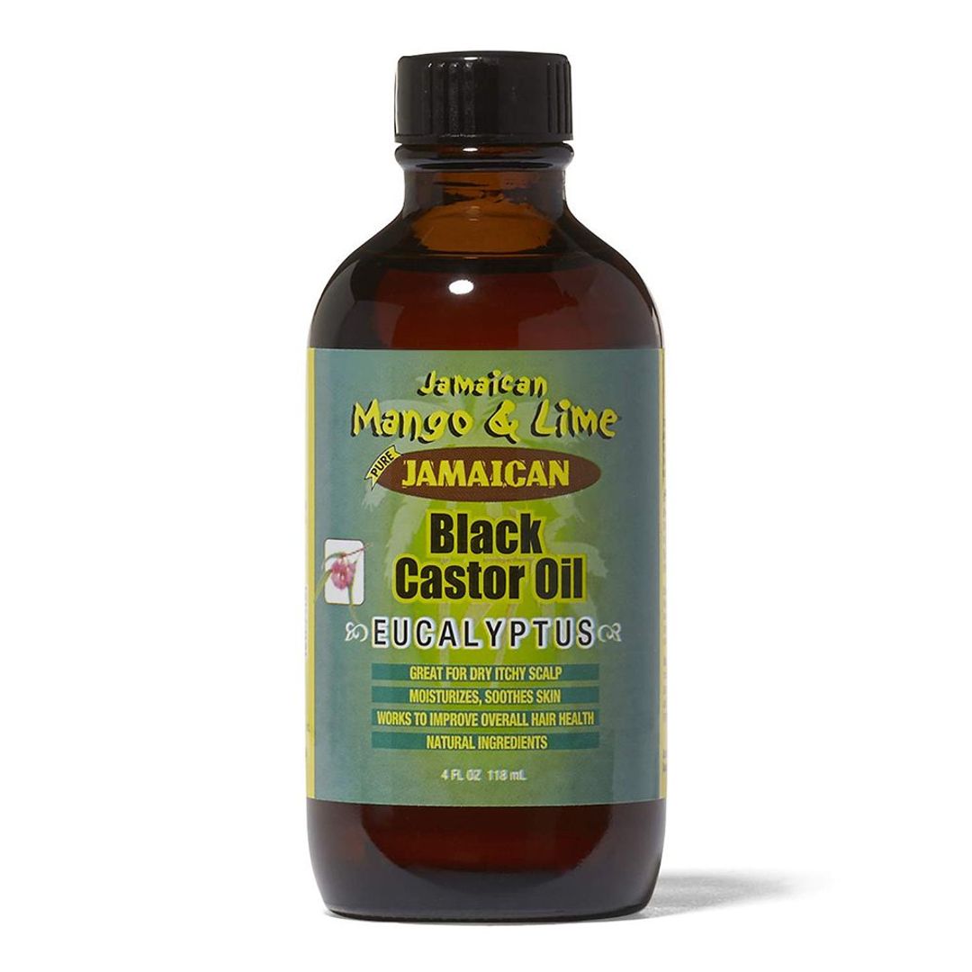 Jamaican Mango & Lime Black Castor Oil With Eucalyptus - 4oz