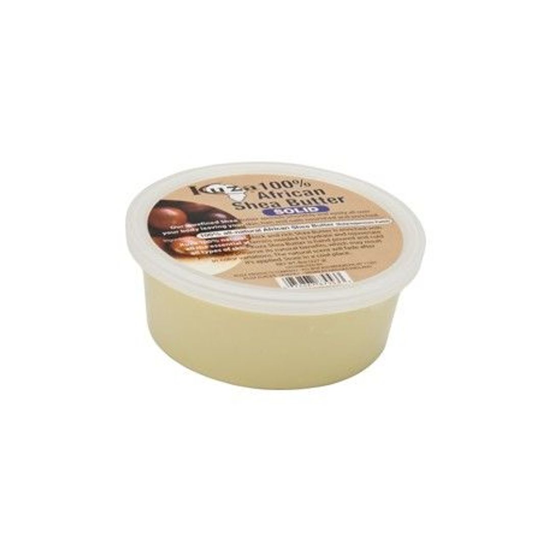 Kuza 100% African Shea Butter White Solid - 8oz
