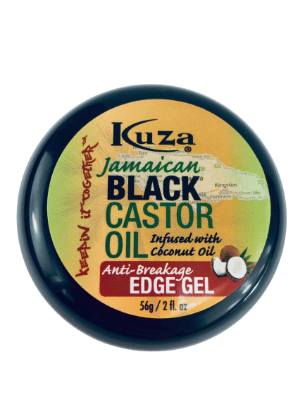 Kuza Jamaican Black Castor Oil Anti-breakage Edge Gel - 2oz