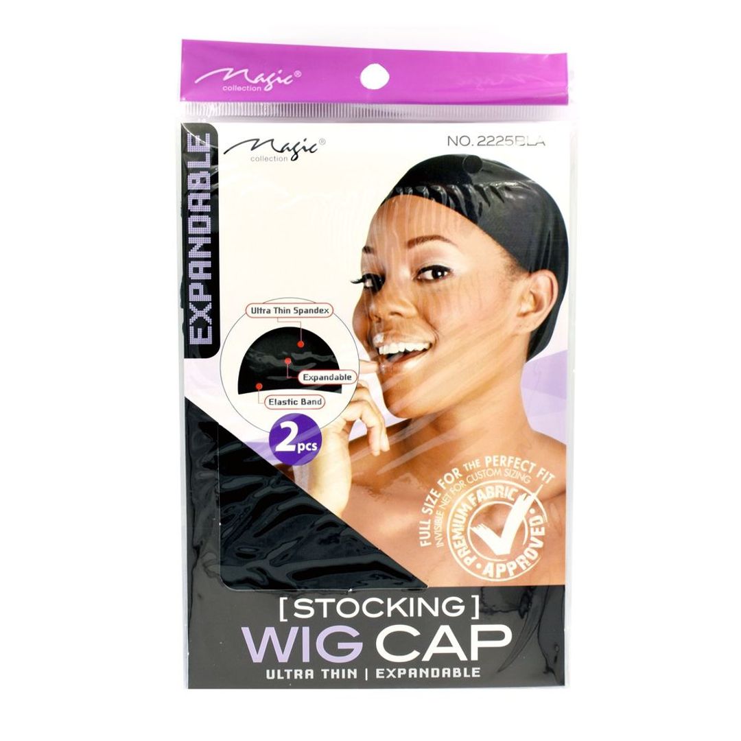 Magic Collection Women's Stocking Wig Cap Black - 2225Bla