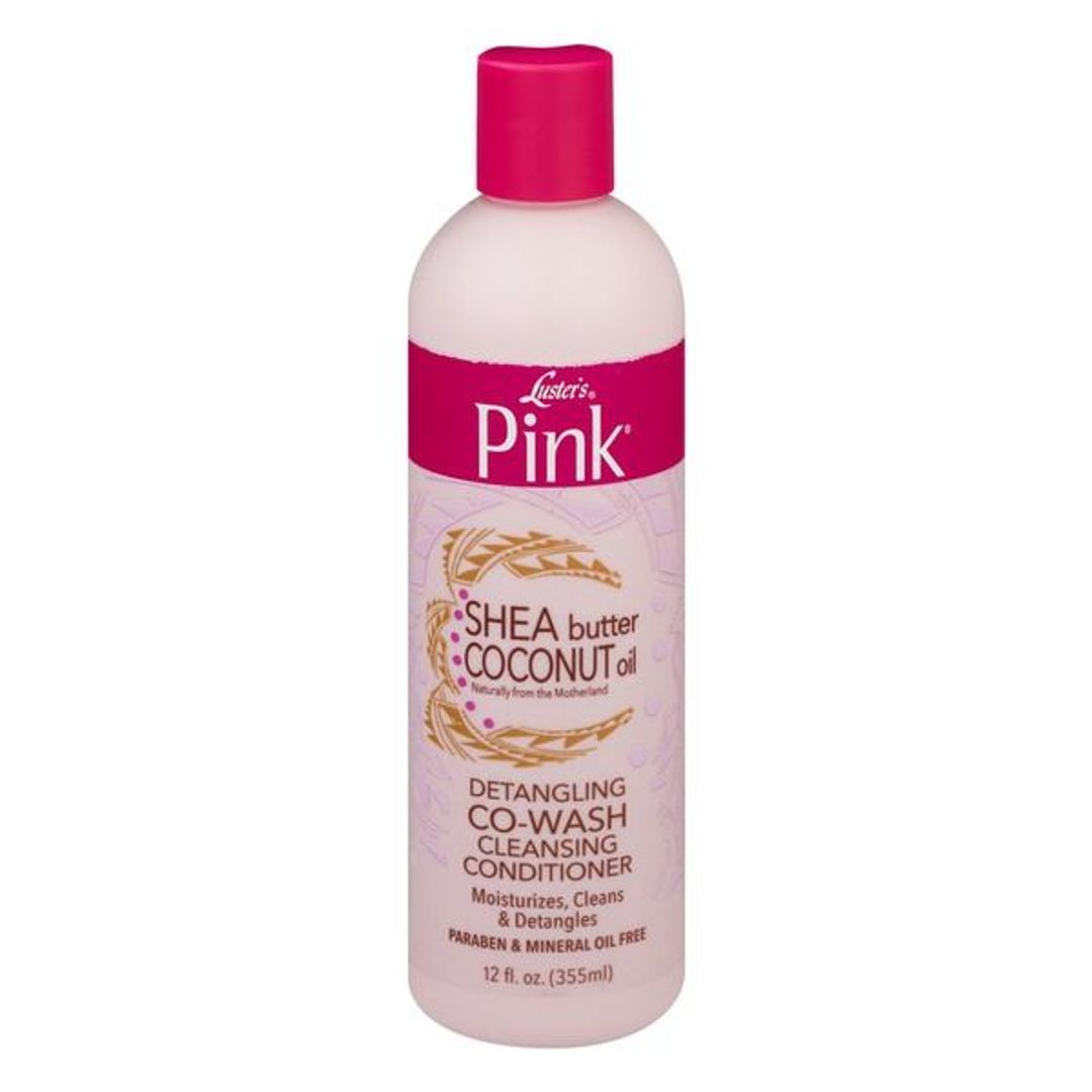 Luster's Pink Shea Butter Coconut Oil Detangling Co-Wash Cleansing Conditioner - 12oz