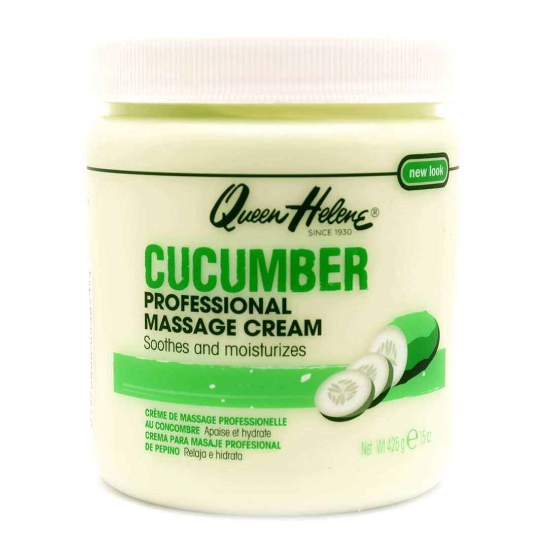 Queen Helene Professional Cucumber Massage Cream - 15oz