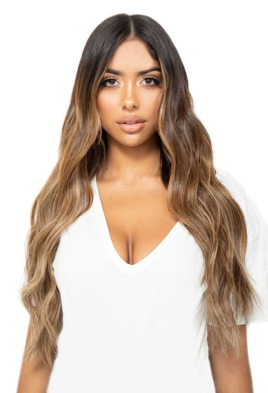 Beauty Works Double Hair Set Clip-In Extensions - Silver,22"