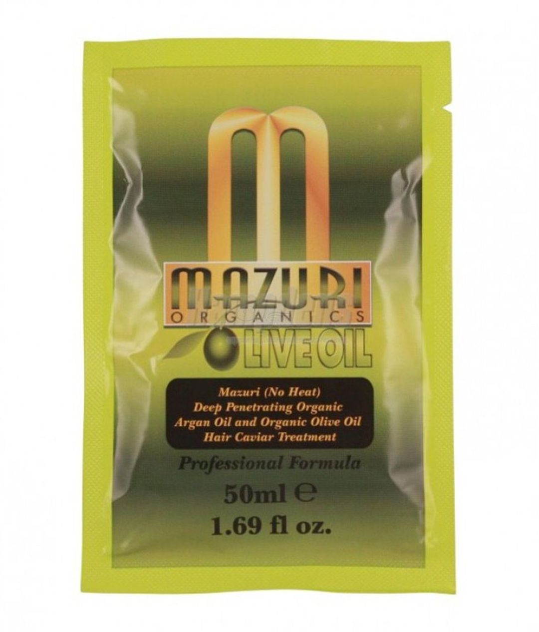 Mazuri Olive Oil & Argan Oil Deep Penetrating Hair Caviar Treatment - 50ml
