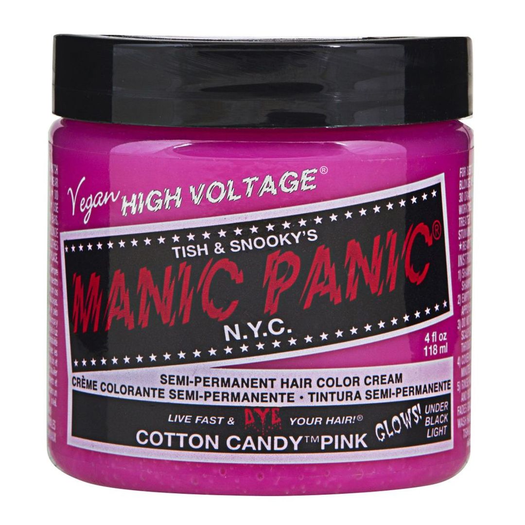 Manic Panic High Voltage Semi Permanent Hair Colours - Cotton Candy Pink