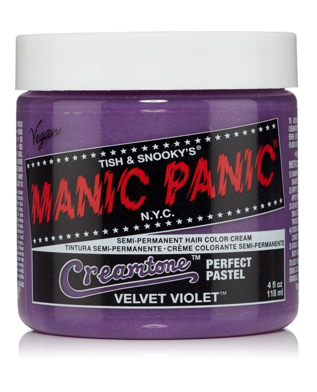 Manic Panic Creamtones Perfect Pastel Hair Colour - Velvet Violet