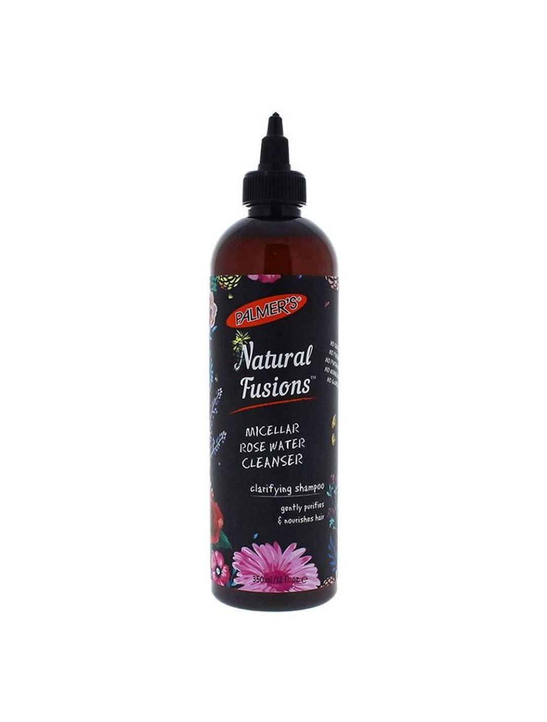 Palmer's Natural Fusions Micellar Rose Water Cleanser Clarifying Shampoo 350ml