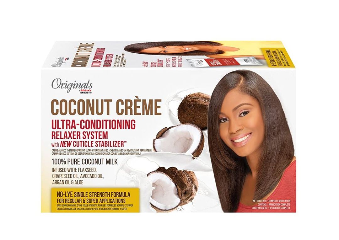 Original Africa's Best Coconut Creme Ultra-conditioning Relaxer System - 1app