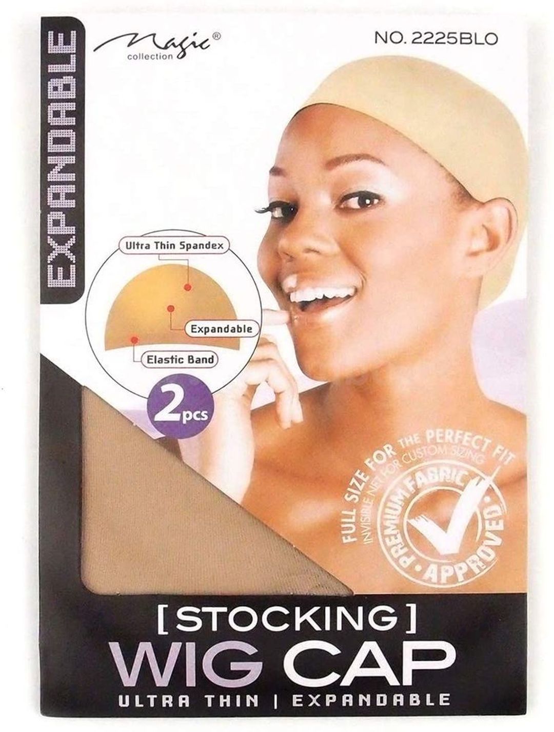 Magic Collection Women's Stocking Wig Cap Blonde - 2225Blo