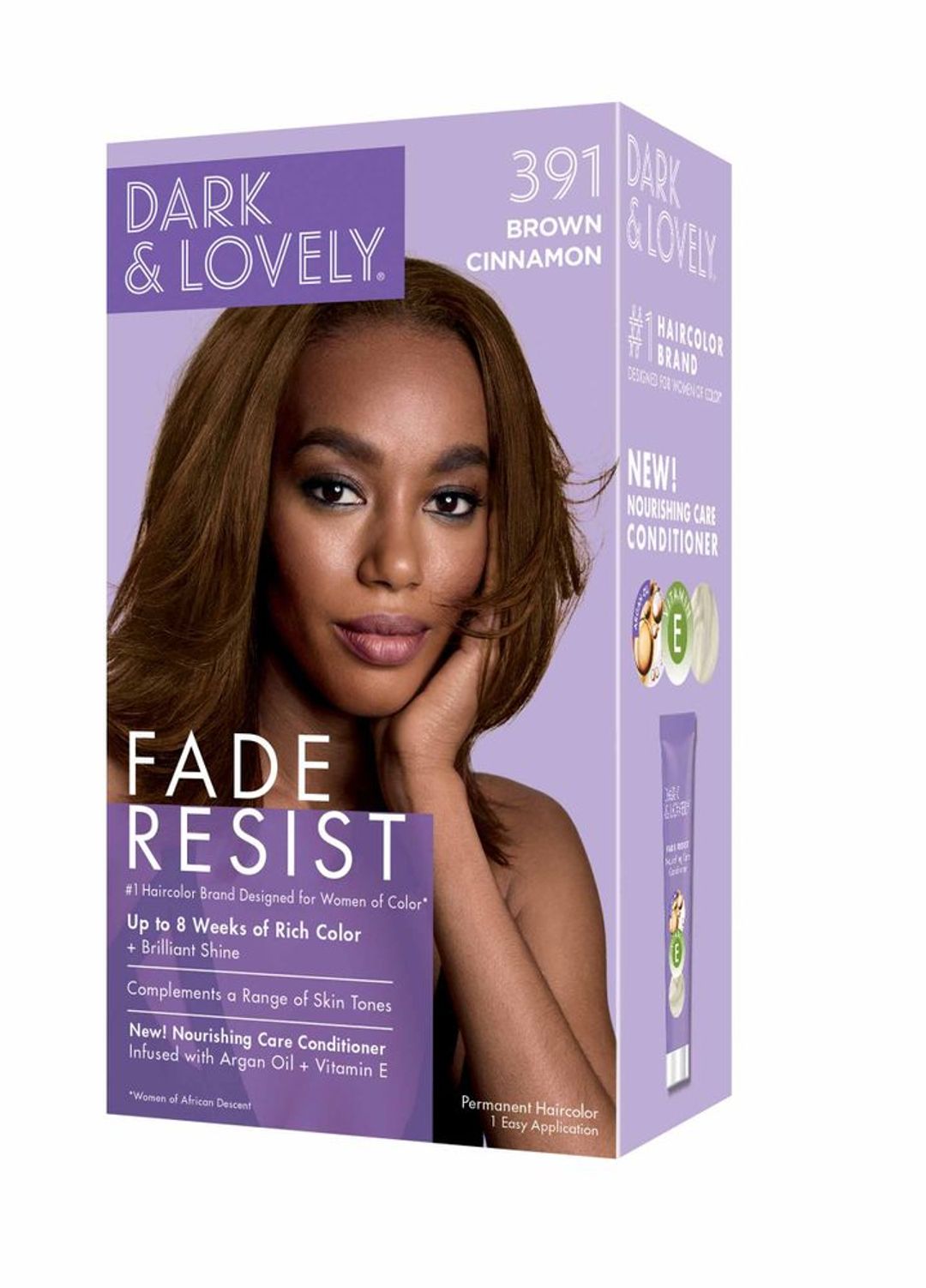 Dark and Lovely Fade Resistant Rich Conditioning Hair Color - Brown Cinnamon,391