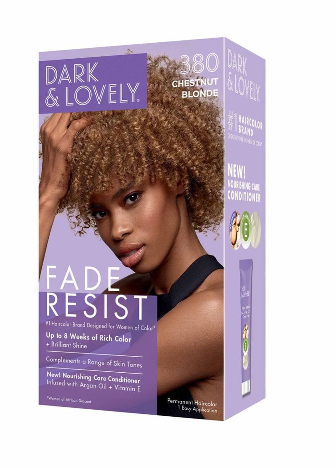 Dark and Lovely Fade Resistant Rich Conditioning Hair Color - Chestnut Blonde,380