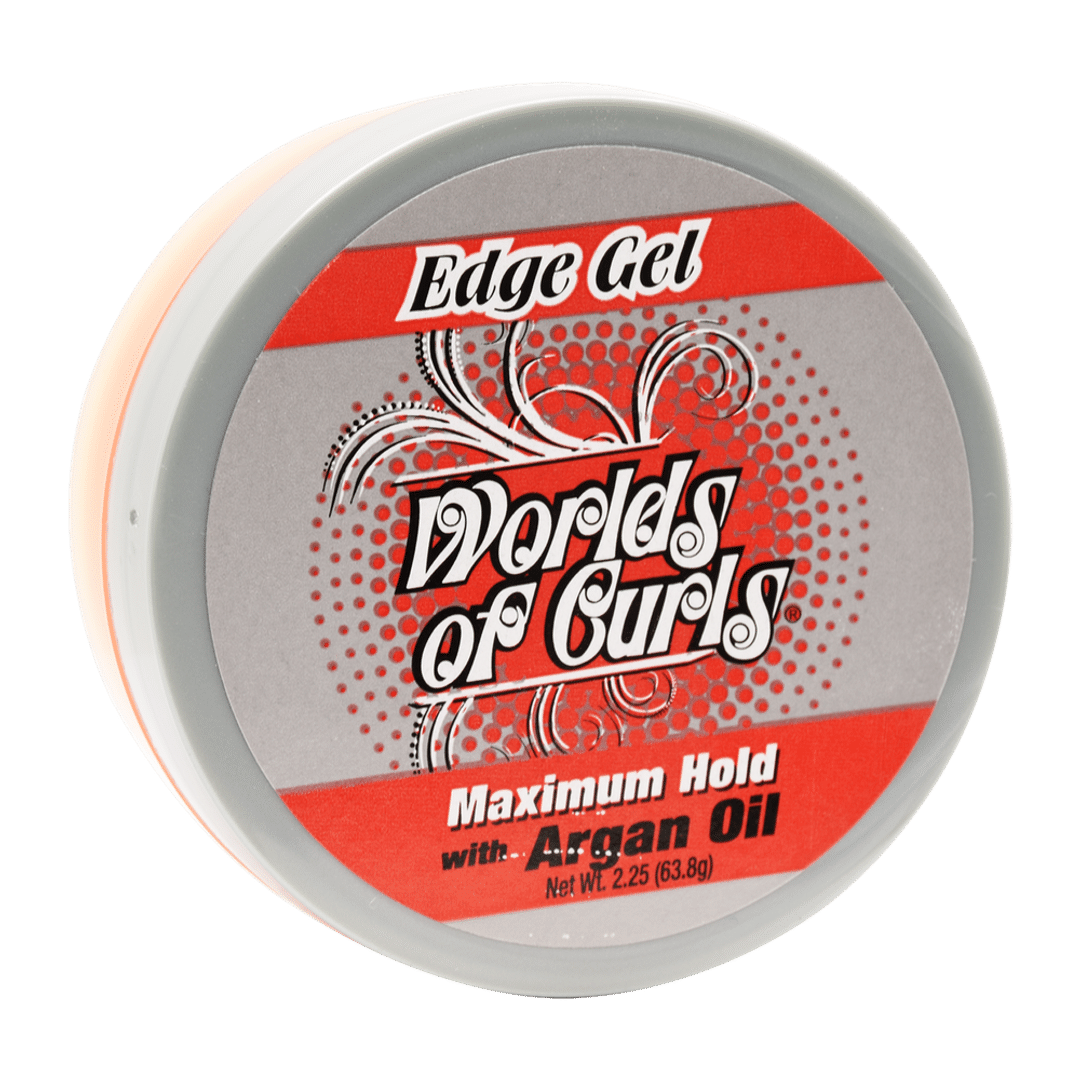 World Of Curls Edge Gel With Argan Oil - 2.25oz