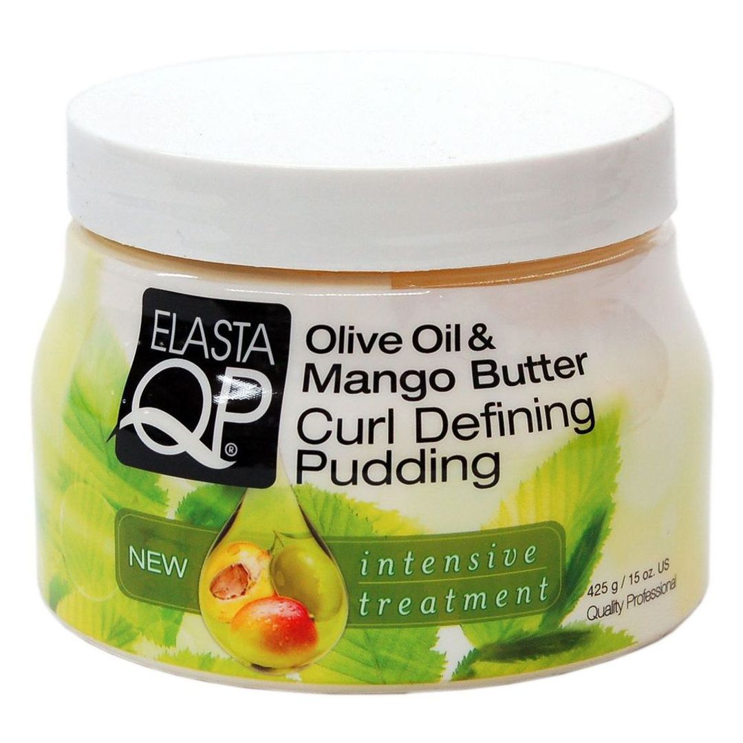 Elasta QP Olive Oil & Mango Butter Curl Defining Pudding - 15oz