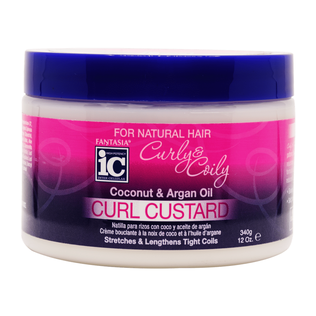 IC Fantasia Curly & Coily Curl Custard 12oz | Cosmetize UK