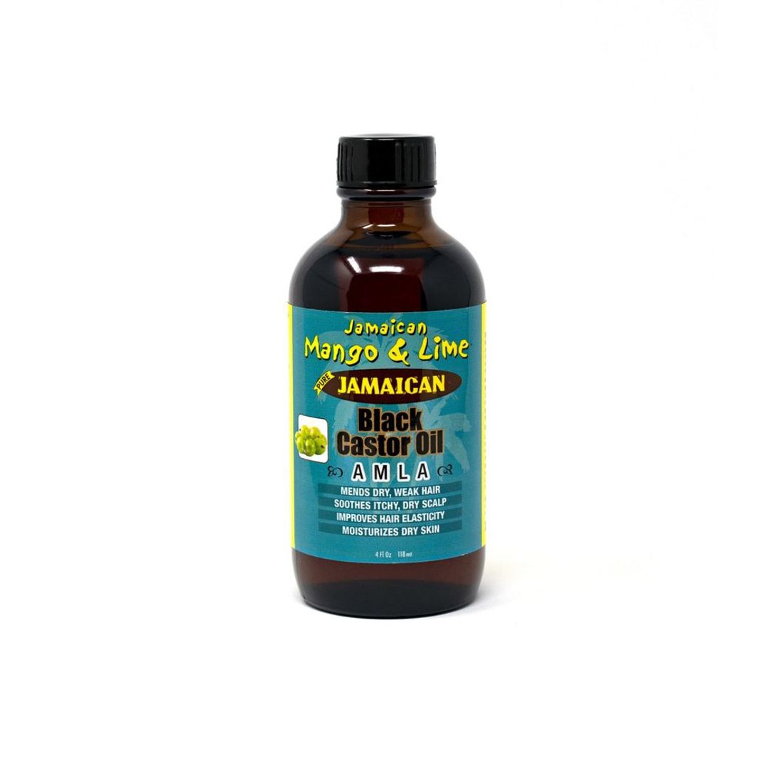 Jamaican Mango & Lime Black Castor Oil - amla - 4oz
