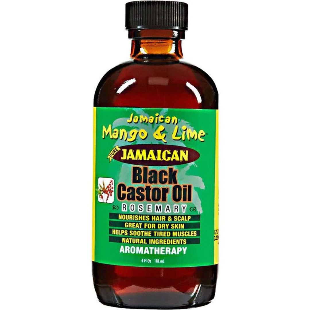 Jamaican Mango & Lime Black Castor Oil - rosemary - 4oz
