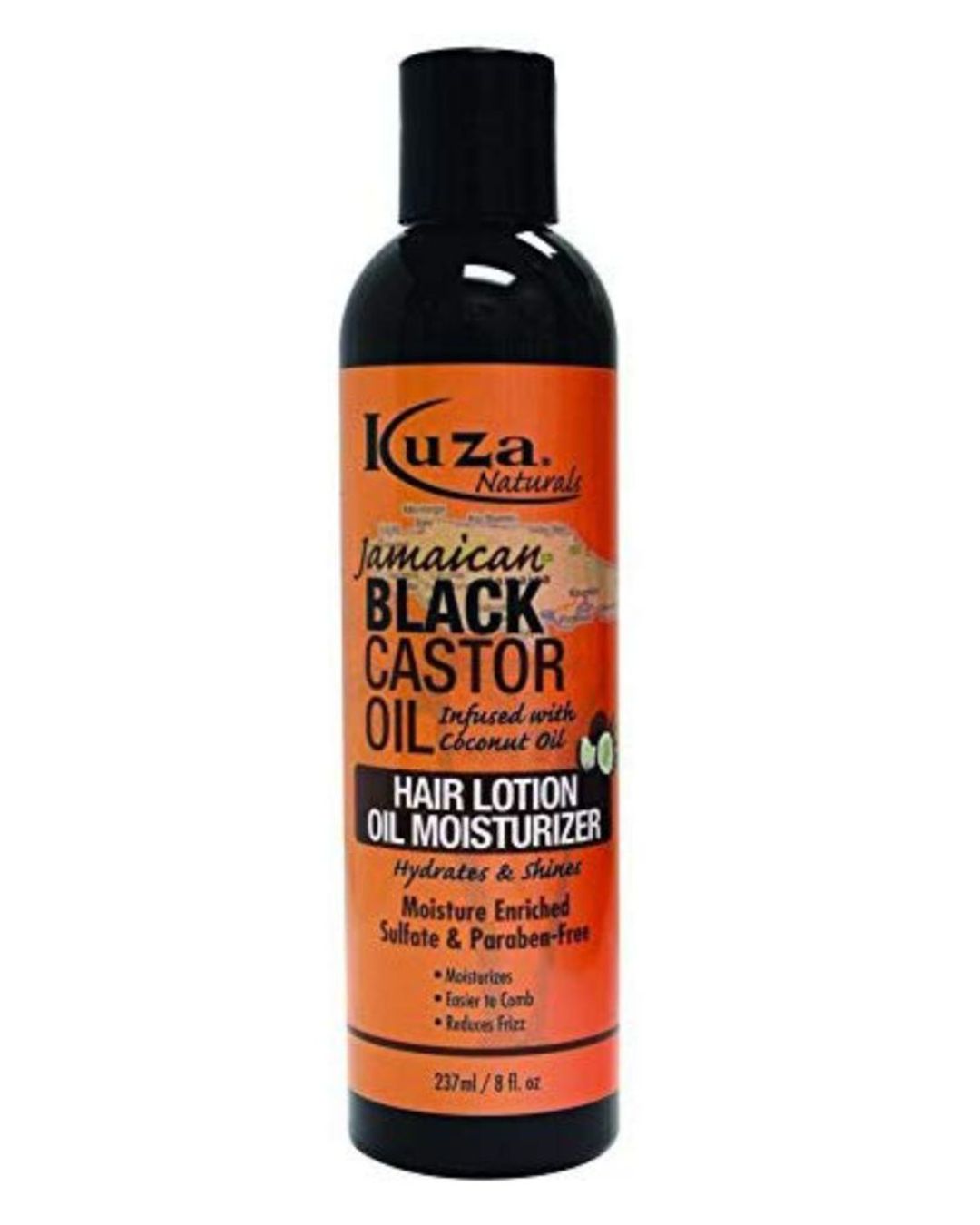 Kuza Jamaican Black Castor Oil Hair Lotion Oil Moisturizer - 8oz
