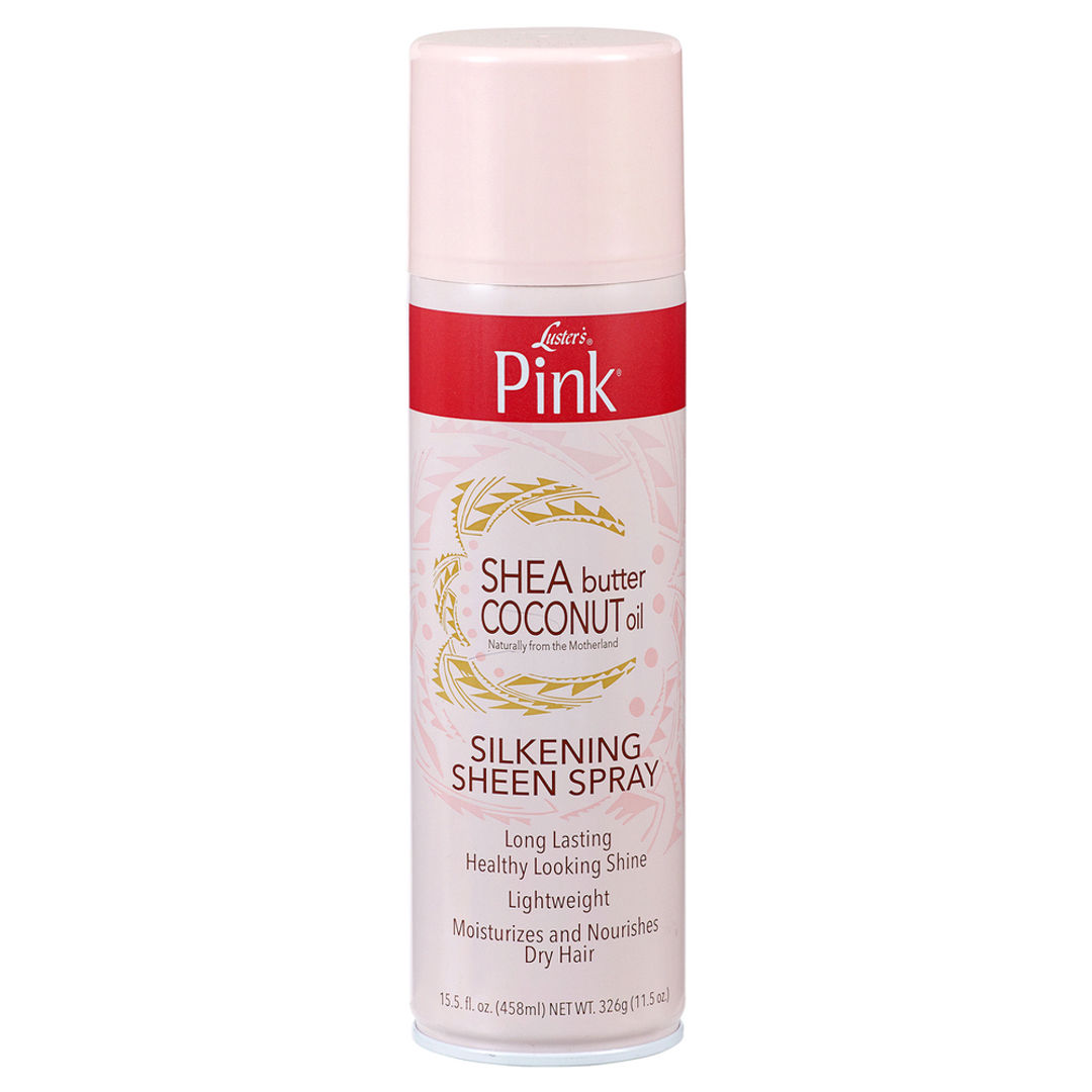 Luster's Pink Shea Butter Coconut Oil Silkening Sheen Spray - 15.5oz
