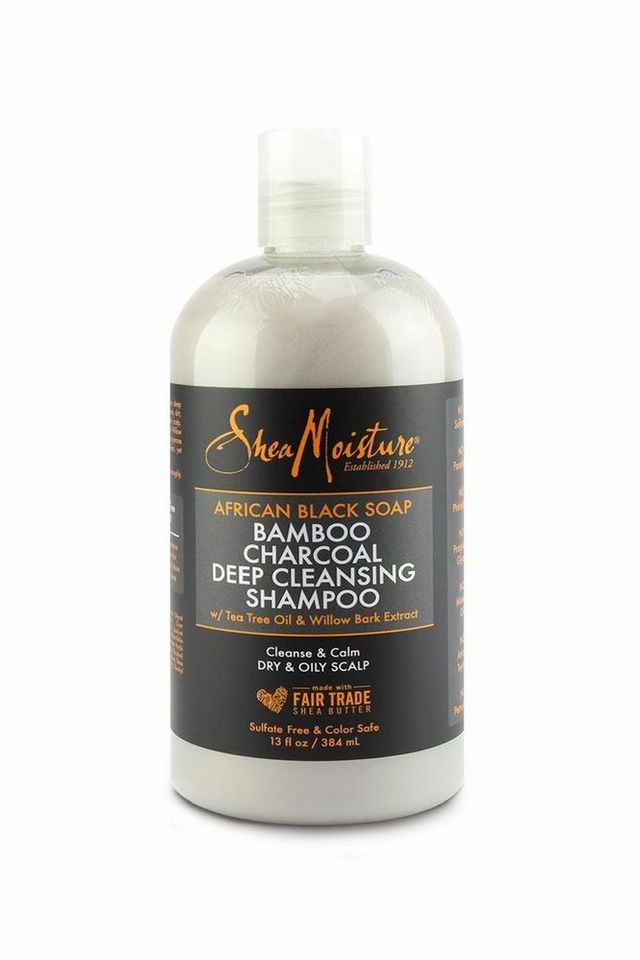 Shea Moisture African Black Soap Deep Cleansing Shampoo 13oz Cosmetize Uk 