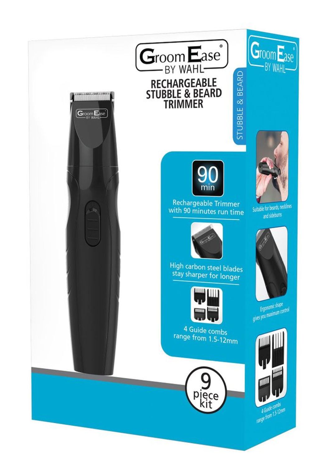 Wahl Groomease Rechargeable Stubble & Beard Trimmer