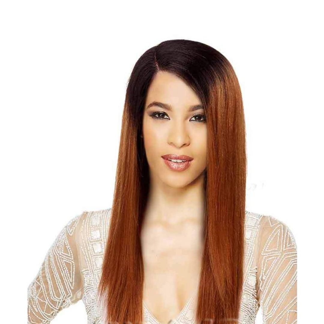 Sleek Spotlight Human Hair Lace Wig Diana - Natural Black