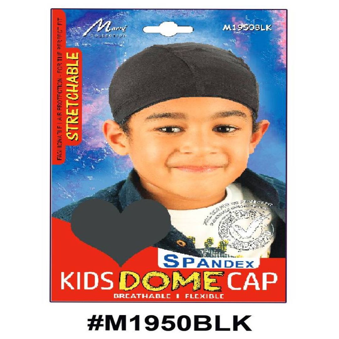 Murry Kids Dome Cap Black - M1950blk