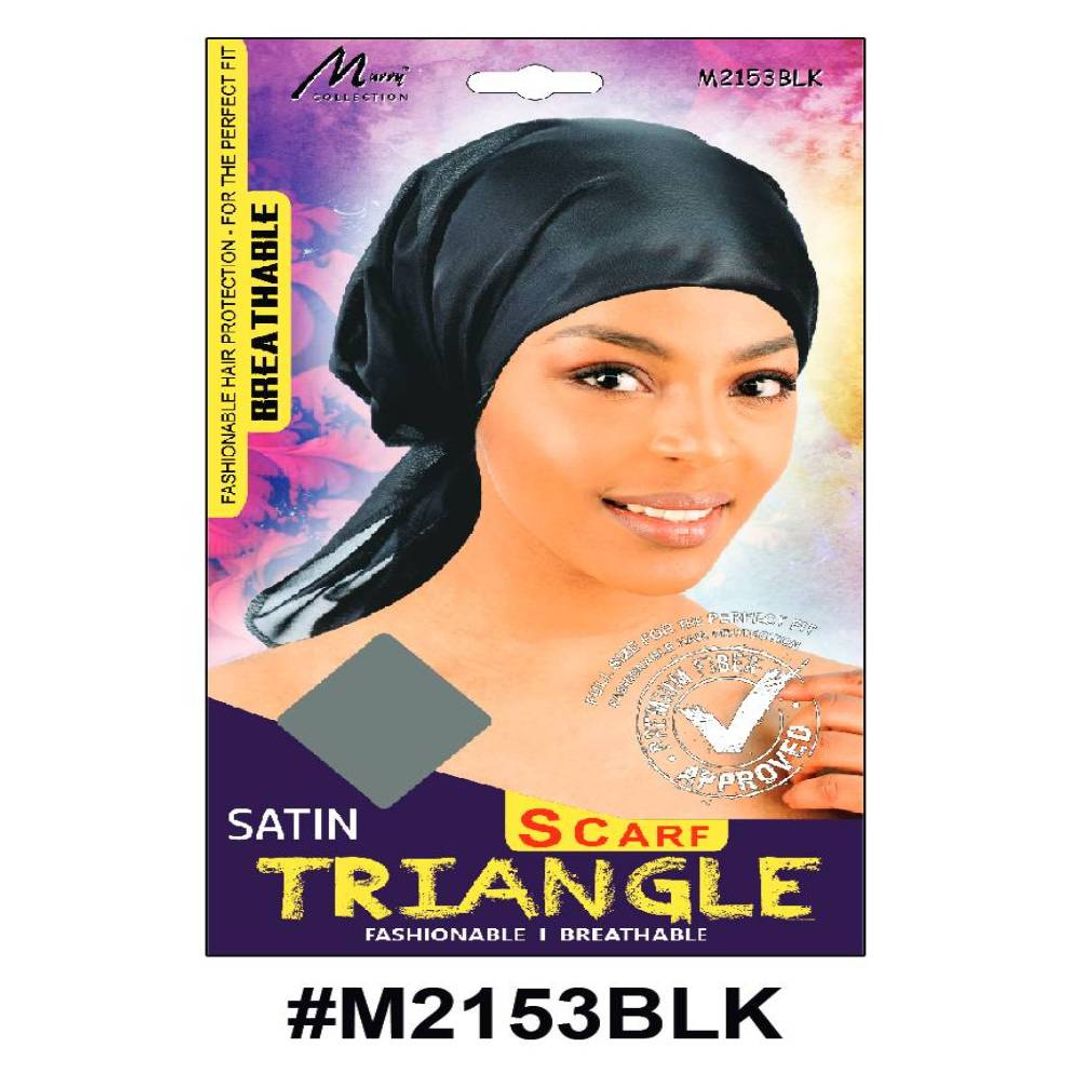Murry Satin Triangle Black - M2153blk