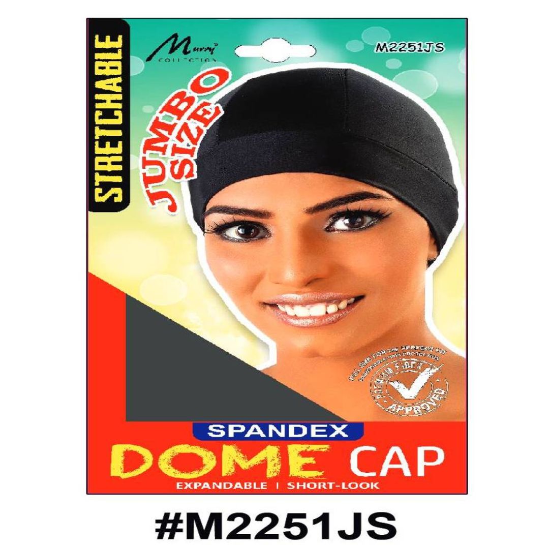 Murry Jumbo Dome Cap Black - M2251js