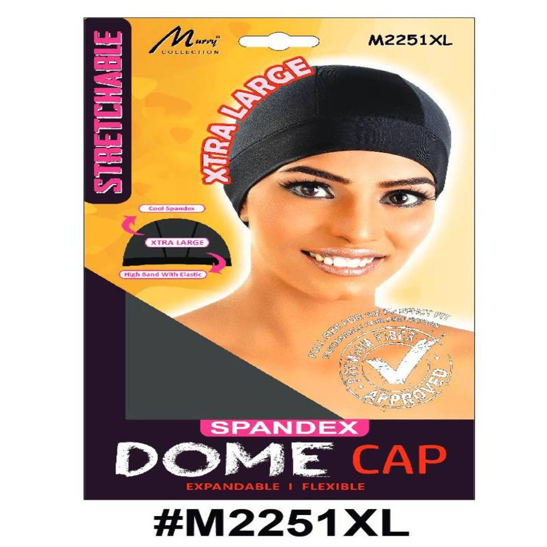 Murry X-large Dome Cap Black - M2251xl